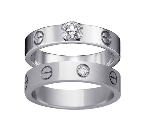 cartier couple rings|cartier love ring size 6.